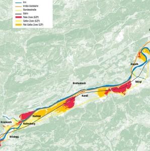 Gefahrenzonenplan - Hochwasserschutz November 2015 - Abbildung Land Tirol