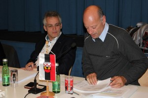 UFW-GR Ing. Emil Dander (links) und Dr. Herbert Pertl.