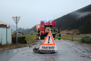 Feuerwehr Wörgl als Wasserwehr - Foto: Wilhelm Maier