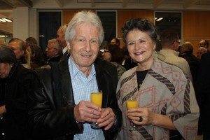 Bürgermeisterin Hedi Wechner mit ihrem Mann Helmut.