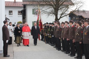 Erzbischof Franz Lackner am 28.2.2016 in Bruckhäusl - Bischöfliche Visitation
