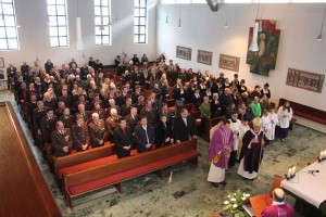 Erzbischof Franz Lackner am 28.2.2016 in Bruckhäusl - Erzbischöfliche Visitation