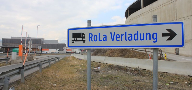 RoLa-Terminal in Wörgl-West.