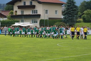 In Kirchbichl fand das vorletzte Spiel der Liga statt - der SV Wörgl holte sich den Sieg. Foto Unterland