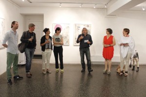 Ausstellung stop over - Galerie am Polylog Juni 2016. Foto: Veronika Spielbichler