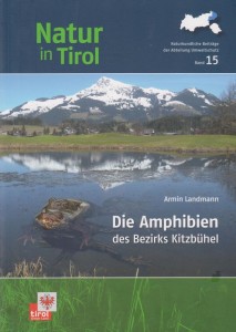Buchcover "Die Amphibien des Bezirks Kitzbühel". Foto: Landmann/Loner