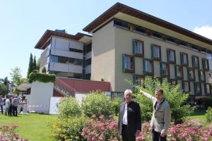 Spatenstichfeier für den Seniorenheim-Erweiterungsbau in Wörgl am 4.7.2016. Foto: Veronika Spielbichler
