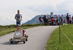 1. Angerberger Seifenkistlrennen 2016. Foto: Wilhelm Maier