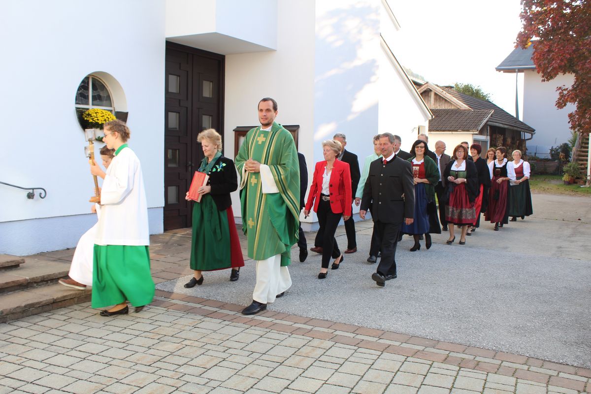 Jubelsonntag in Bruckhäusl am 16.10.2016. Foto: Veronika Spielbichler