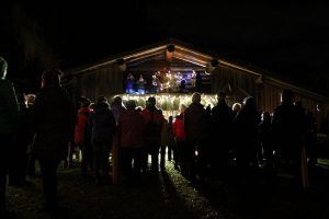 Bergweihnacht der Wörgler Krippeler beim Doagl 2016. Foto: Veronika Spielbichler