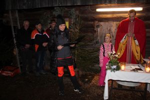 Bergweihnacht der Wörgler Krippeler beim Doagl 2016. Foto: Veronika Spielbichler