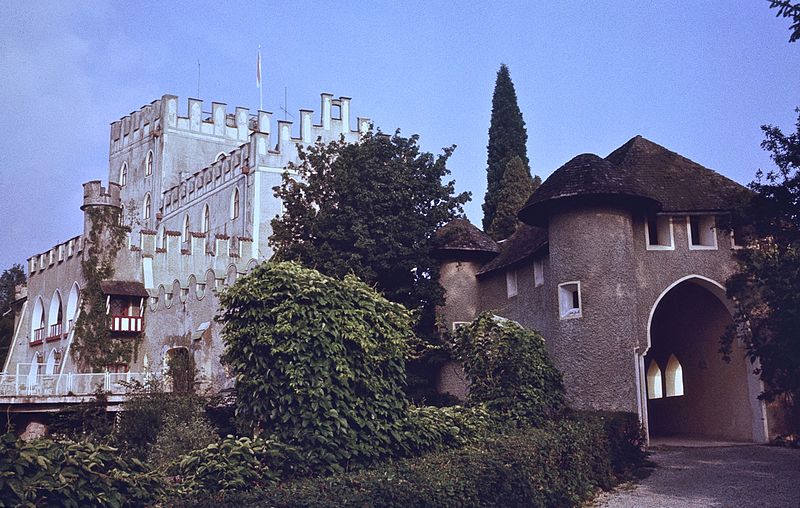 Schloss Itter 1979. Foto: Steve J. Morgan