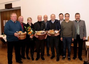 Jahreshauptversammlung Schützen Viertel Unterland 16.2.2017. Foto: Wilhelm Maier