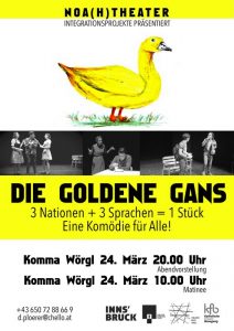 Theater "Die Goldene Gans" am 24.3.2017 im Komma Wörgl.