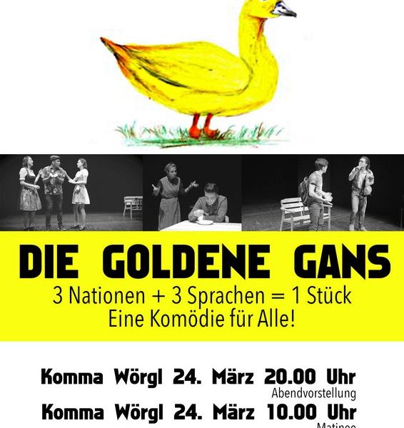 Theater "Die Goldene Gans" am 24.3.2017 im Komma Wörgl.