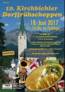 Kirchbichler Dorffrühschoppen 2017.