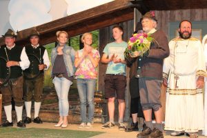 Premiere "Die G´schicht vom Brandner Kaspar" am 14.8.2017 in Westendorf. Foto: Veronika Spielbichler
