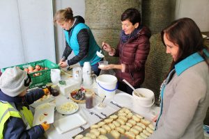 Landwirtschaft macht Schule - Aktionstag beim Schwoicherbauern in Wörgl am 25.10.2017. Foto: Veronika Spielbichler