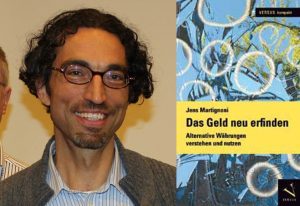 Buchautor Jens Martignoni kommt am 31. Oktober 2017 nach Wörgl, um sein neues Nachschlagewerk "Das Geld neu erfinden" vorzustellen. Foto: Spielbichler/Versus Verlag