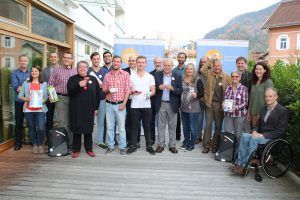 Zertifikat-Verleihung 13 neue Energie- und Klimacoaches am 21.10.2017 im Tagungshaus Wörgl. Foto: Veronika Spielbichler