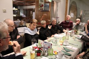 Jahreshauptversammlung der Freunde zeitgenössischer Kunst Kramsach-Tirol am 18.2.2018. Foto: Veronika Spielbichler