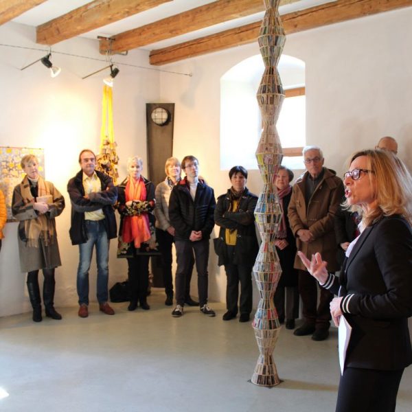 Vernissage Ausstellung "Der Stand der Dinge" am 24.3.2018 im Kunstforum Troadkastn in Kramsach. Foto: Veronika Spielbichler