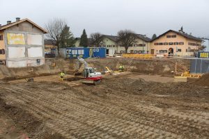 NHT-Baustelle Südtiroler Siedlung Wörgl März 2018. Foto: Veronika Spielbichler