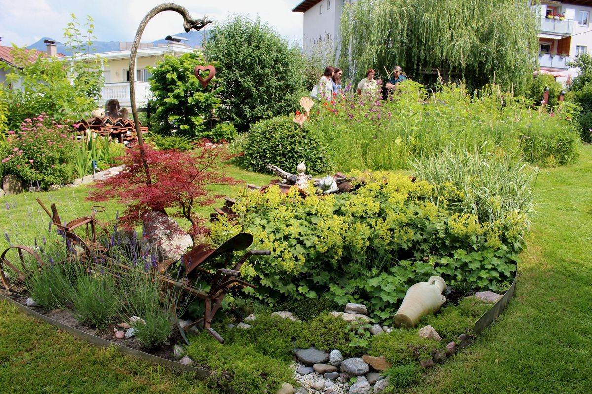 Tag der offenen Gartentür bei Familie Sollerer am 17.6.2018 in Wörgl. Foto: Wilhelm Maier