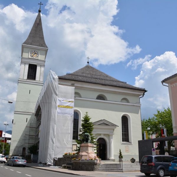 Kirchenrenovierung Wörgl Juni 2018. Foto: Veronika Spielbichler