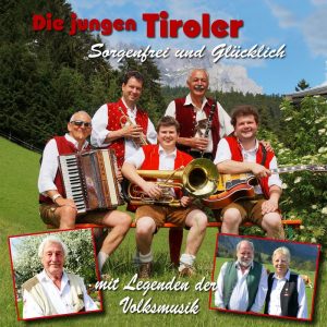 Die erste CD der Nachwuchs-Oberkrainer-Gruppe "Die jungen Tiroler" wurde in Wörgl produziert. Foto: CD Cover Auner - Alpenspektakel