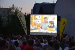 Open Air Kino bei der Wörgler Sommernacht am 18.7.2018. Foto: Veronika Spielbichler