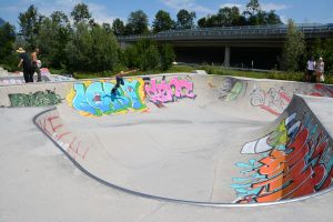 Eröffnung DIY Skateboardpark Wörgl 14. Juli 2018. Foto:Veronika Spielbichler