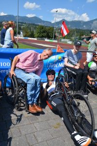 Handbike Charity Tour Sport´s Life am 22.8.2018 in Wörgl. Foto: Veronika Spielbichler