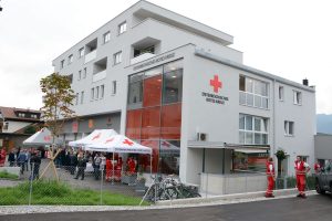 Dankesfeier für Unterstützer und Spender des Katastrophenhilfe-Lagers des Roten Kreuzes für den Bezirk Kufstein in Wörgl am 30.8.2018. Foto: Veronika Spielbichler