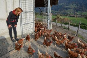 Aktionstag "Landwirtschaft macht Schule" beim Fohring-Bauern in Wörgl-Boden am 18.10.2018. Foto: Veronika Spielbichler