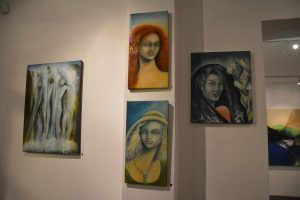 Vernissage Ausstellung 4 Powerfrauen in der Galerie am Polylog 5.10.2018. Foto: Veronika Spielbichler