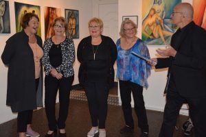 Vernissage Ausstellung 4 Powerfrauen in der Galerie am Polylog 5.10.2018. Foto: Veronika Spielbichler