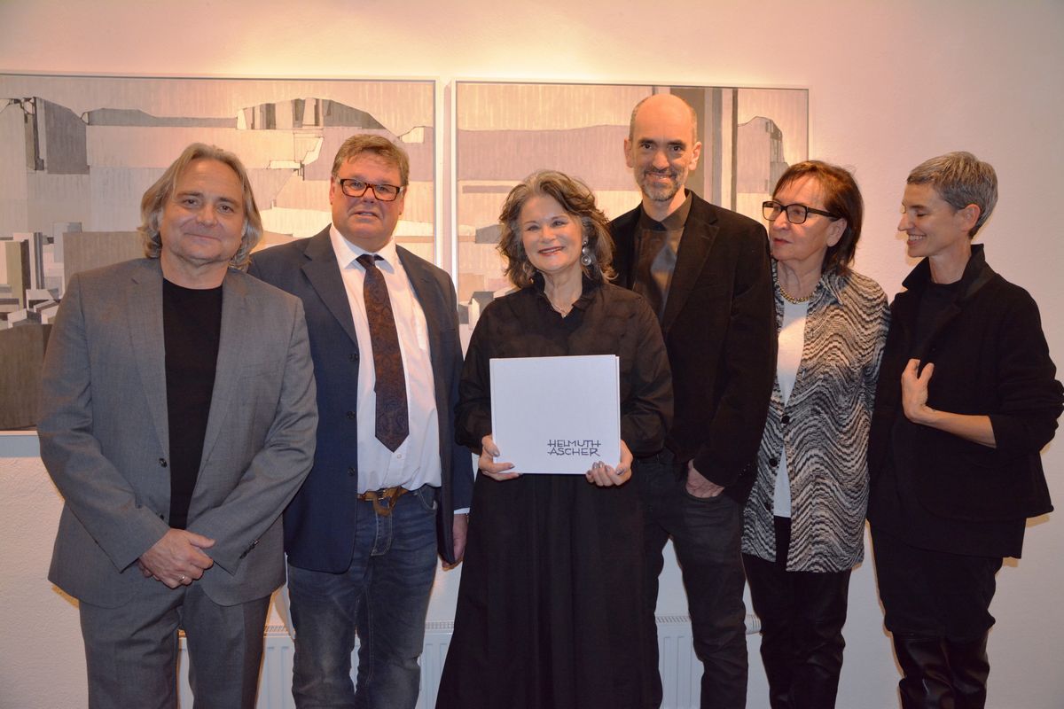 Ausstellung Helmuth Ascher 80plus am 23.11.2018 in der Galerie am Polylog. Foto: Veronika Spielbichler