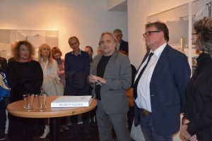 Ausstellung Helmuth Ascher 80plus am 23.11.2018 in der Galerie am Polylog. Foto: Veronika Spielbichler