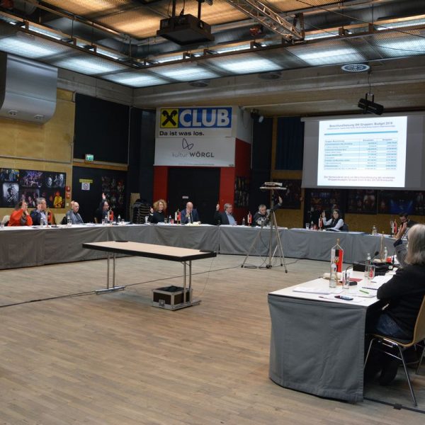 Wörgler Gemeinderat am 13. Dezember 2018. Foto: Veronika Spielbichler