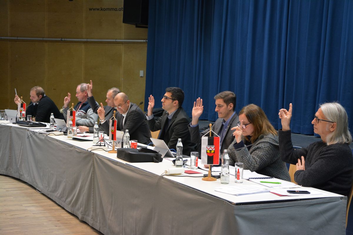 Wörgler Gemeinderat am 13. Dezember 2018. Foto: Veronika Spielbichler