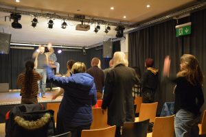 Forumtheater "Geh nicht" am 14.12.2018 in der Zone Wörgl. Foto: Veronika Spielbichler