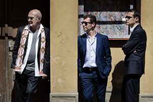 Stefan Sterzinger Trio: Stefan Sterzinger, Edi Koehldorfer und Franz Schaden, Retz 12.05.2018 Foto: Michèle Yves Pauty