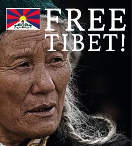 Zum „Tibetan uprising day“, der traditionell am 10. März jeden Jahres gefeiert wird, werden auch heuer Tibetische Fahnen in Kufstein und Wörgl gehisst. Foto: Free Tibet