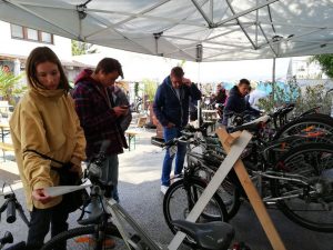 1. Wörgler Fahrradbörse am 4. Mai 2019 in der Zone Kultur.Leben.Wörgl. Foto: Komm!unity