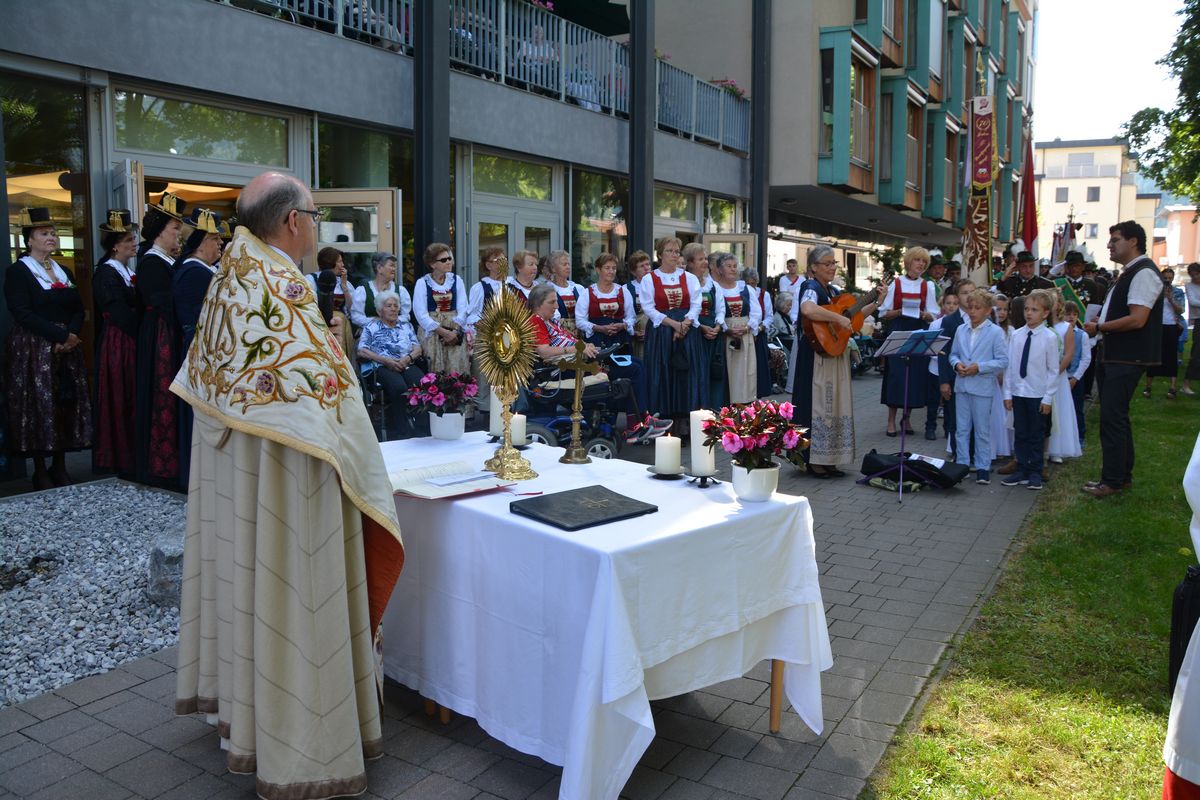 Fronleichnam 2019 in Wörgl. Foto: Veronika Spielbichler