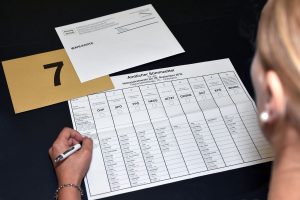 Wählen mit der Wahlkarte ist möglich mittels Briefwahl, vor einer Wahlbehörde in jenen Wahllokalen, die Wahlkarten entgegennehmen, oder beim Besuch einer besonderen („fliegenden“) Wahlbehörde. © Land Tirol/Sax