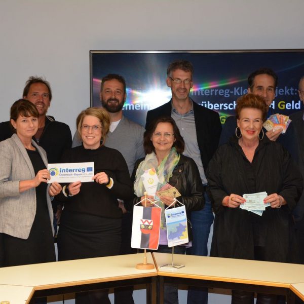Interreg-Projekt Gemeinsam Grenzüberschreitend Geld & Gesellschaft Gestalten - Kick off am 5.11.2019. Foto: Spielbichler