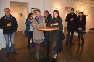 Ausstellung "Herzblut" von David Shehata in der Galerie am Polylog 19.12.2019. Foto: Veronika Spielbichler