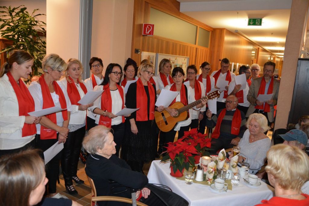 Seniorenheim Weihnachtsfeier in Wörgl am 23.12.2019. Foto: Veronika Spielbichler